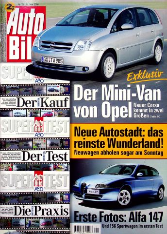 Deckblatt Auto Bild (21/2000)